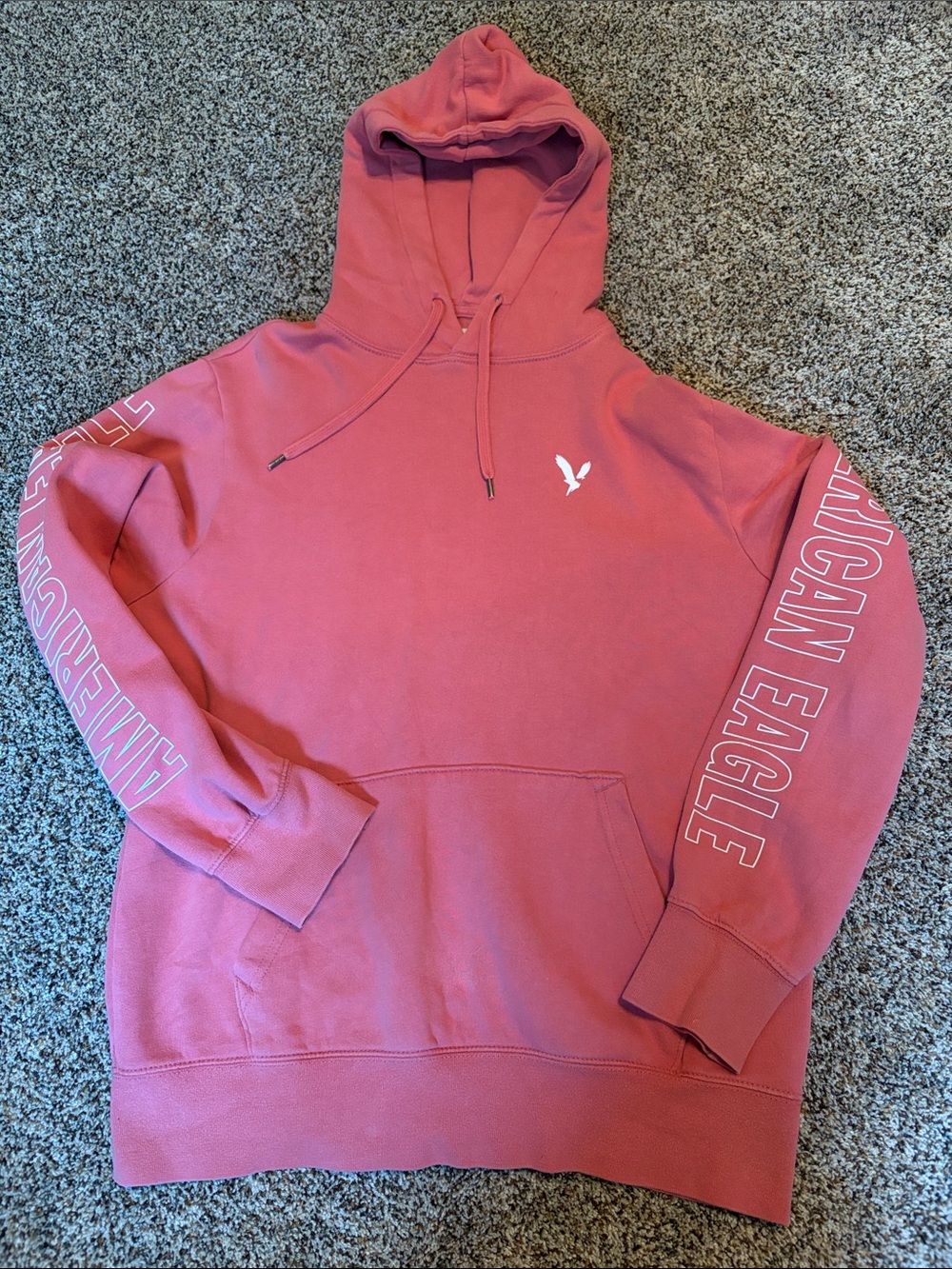 American Eagle Outfitters Rose Pink Pullover Hoodie